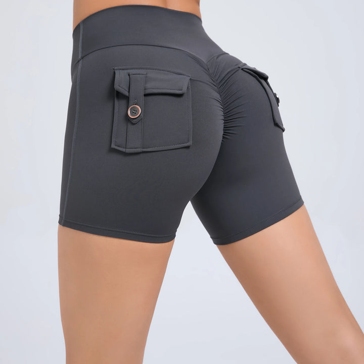 Classic Push-Up Pockets Yoga Shorts