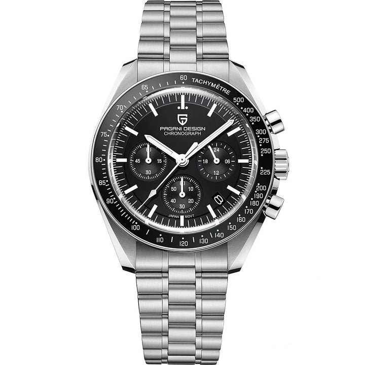 Refined Moon Panda Chronograph Watch
