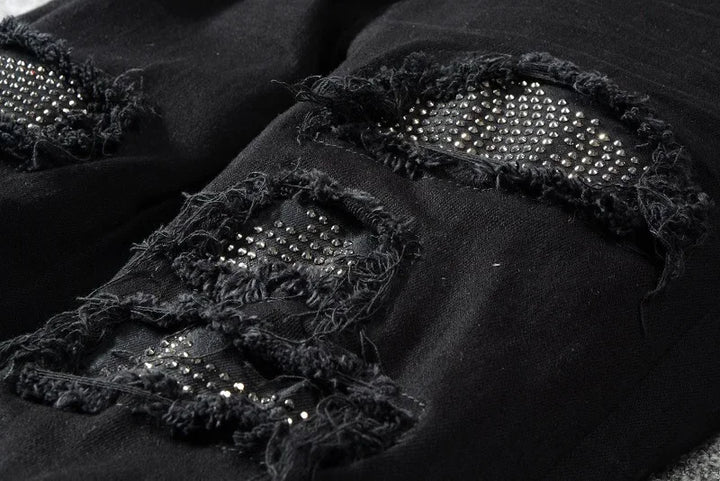 Fashionable Stretch Slim Jeans Pants