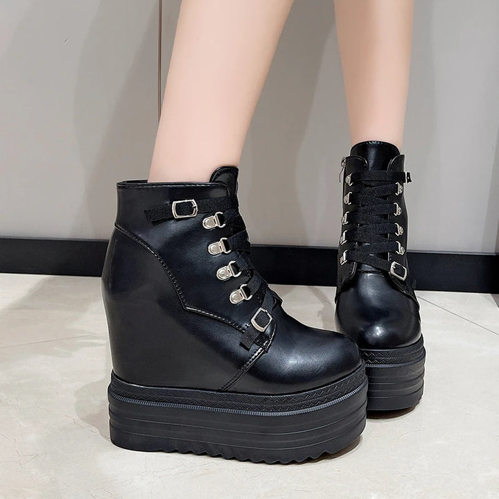 Glamorous Height Increasing Wedge Sneakers