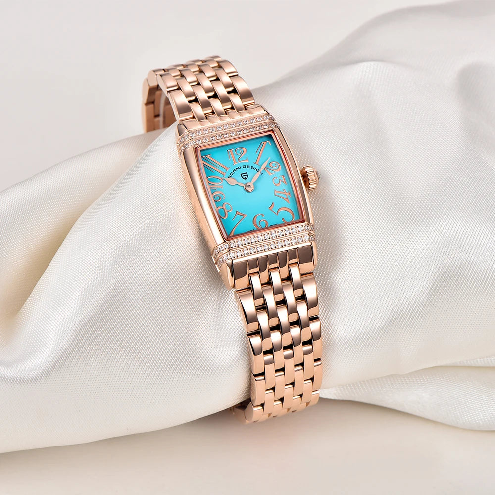 Stylish Sapphire Crystal Quartz Watch