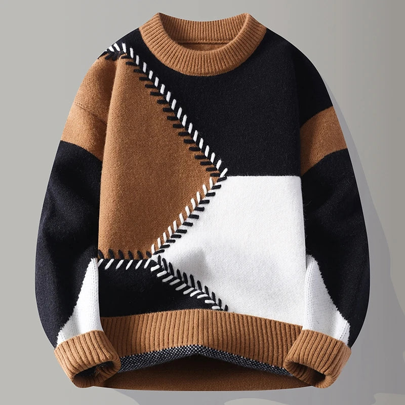 Handsome Thick Wool Student Youth Sweater