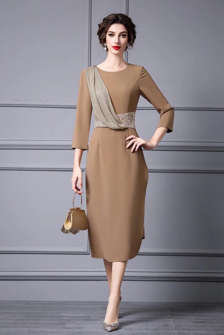 Seven-Point Temperament Dress