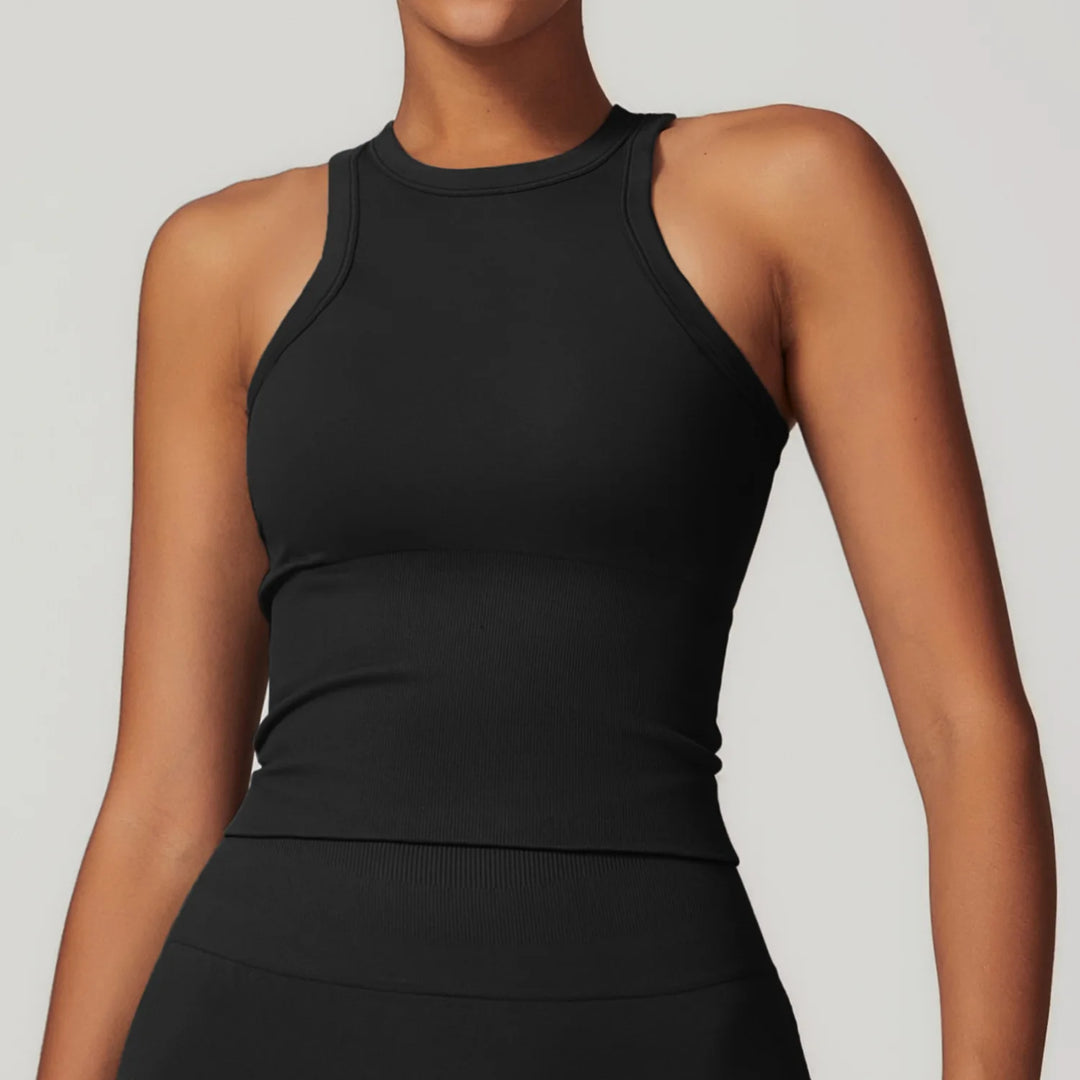 Breathable Crop Yoga Top