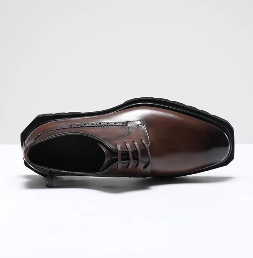 High-End Square Toe Formal Shoes