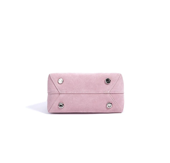 Lovely Frosted Leather Crossbody Bag