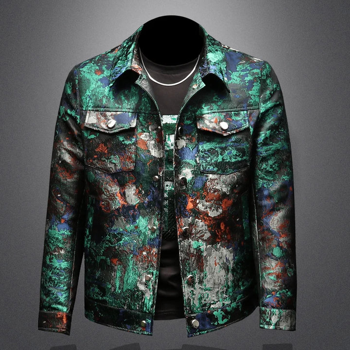 Regal Jacquard Bomber Jacket