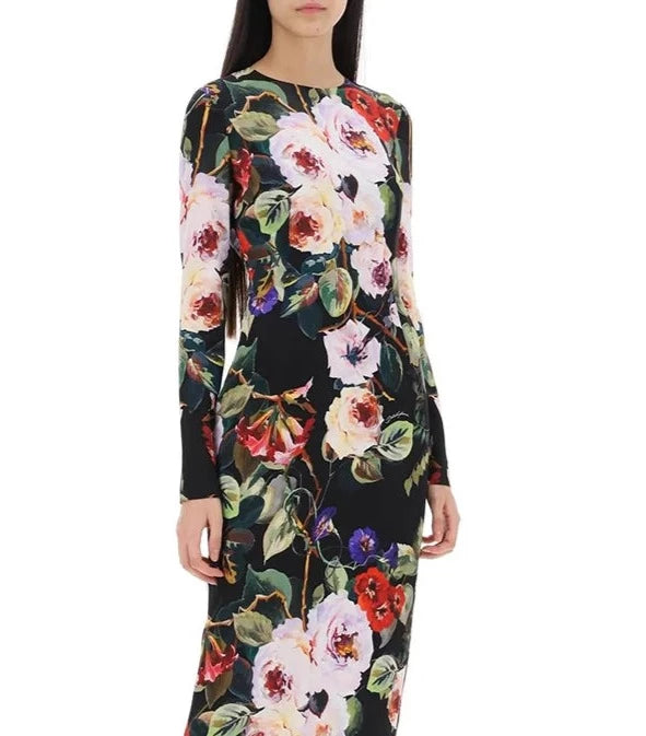 Spring Silk Formal Dress