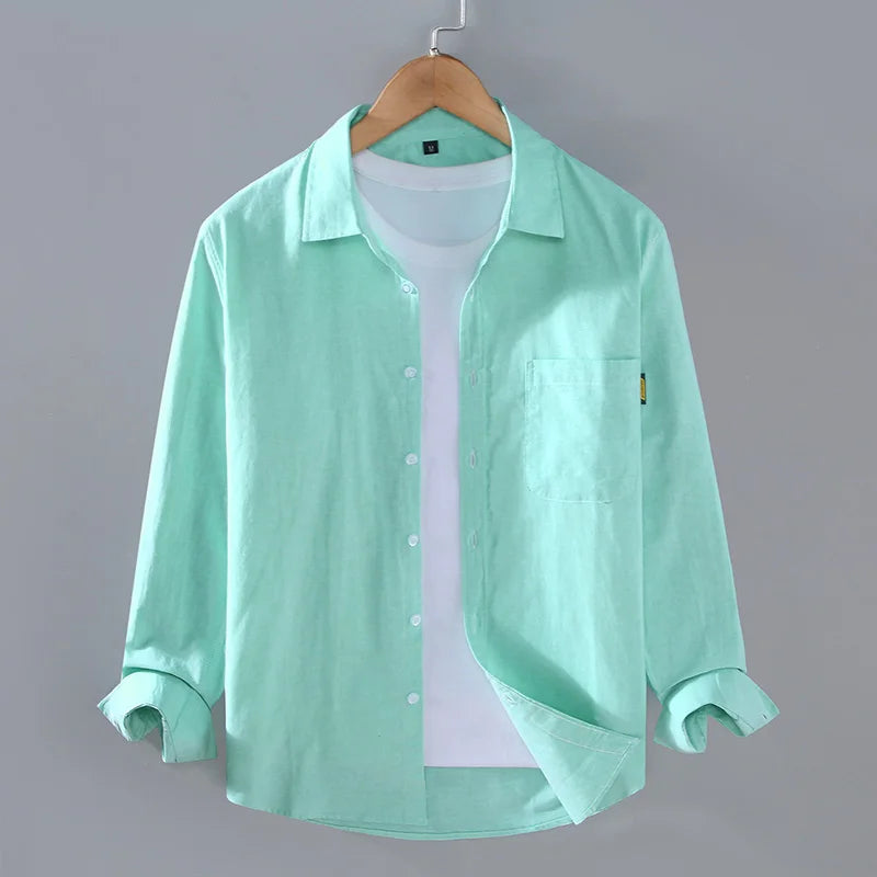 Fashionable Youth Style Cotton Shirt