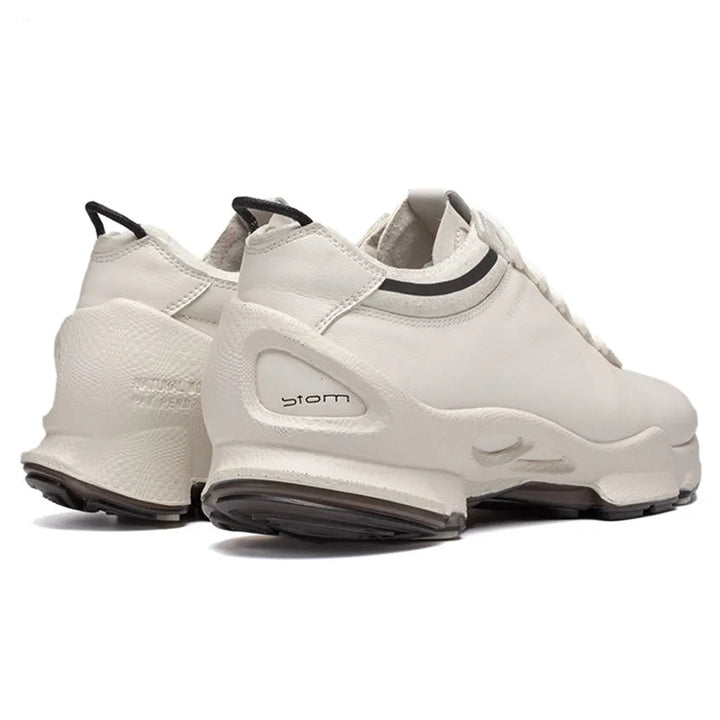 Soft Cowhide Leather Sports Shoes