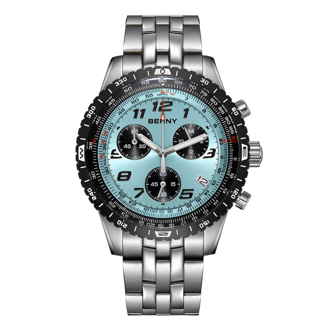 Stylish Sapphire Luminous Quartz Watch