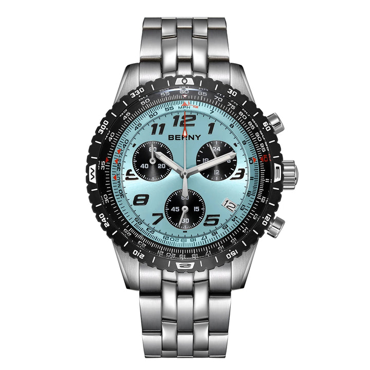 Stylish Sapphire Luminous Quartz Watch
