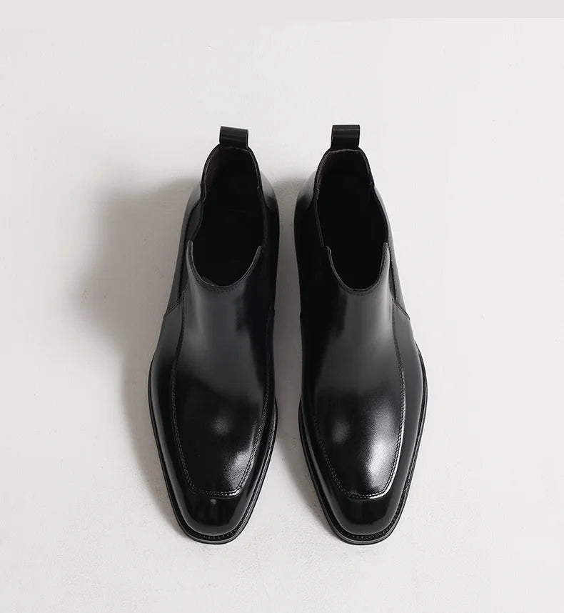 Smart High-Top British Chelsea Boots