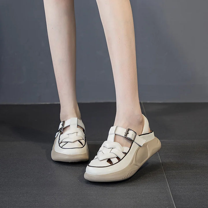 Hollow Heart-Shaped Summer Sandals