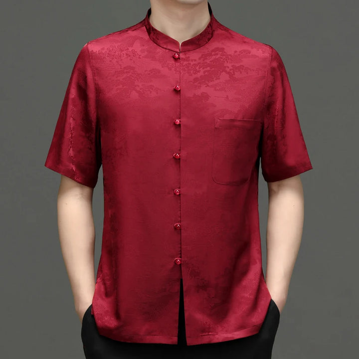 Refined Print Tang Shirt