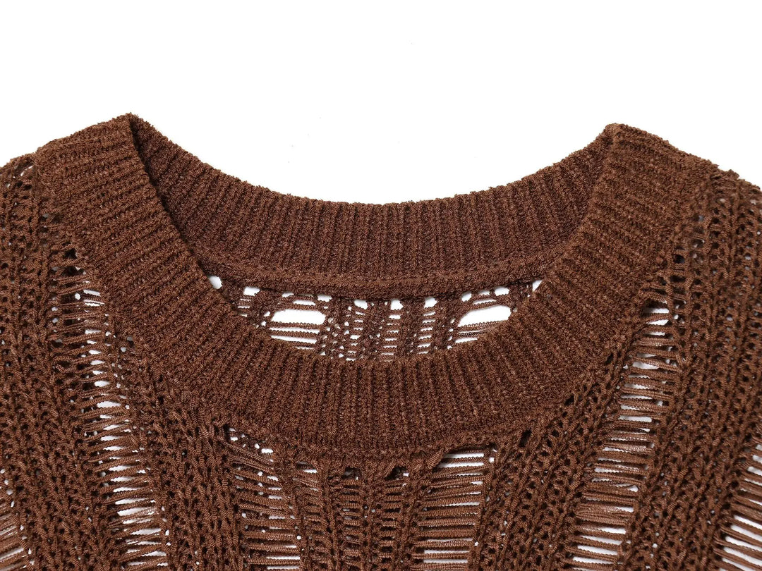 Smooth French Knitted Sleeveless Top