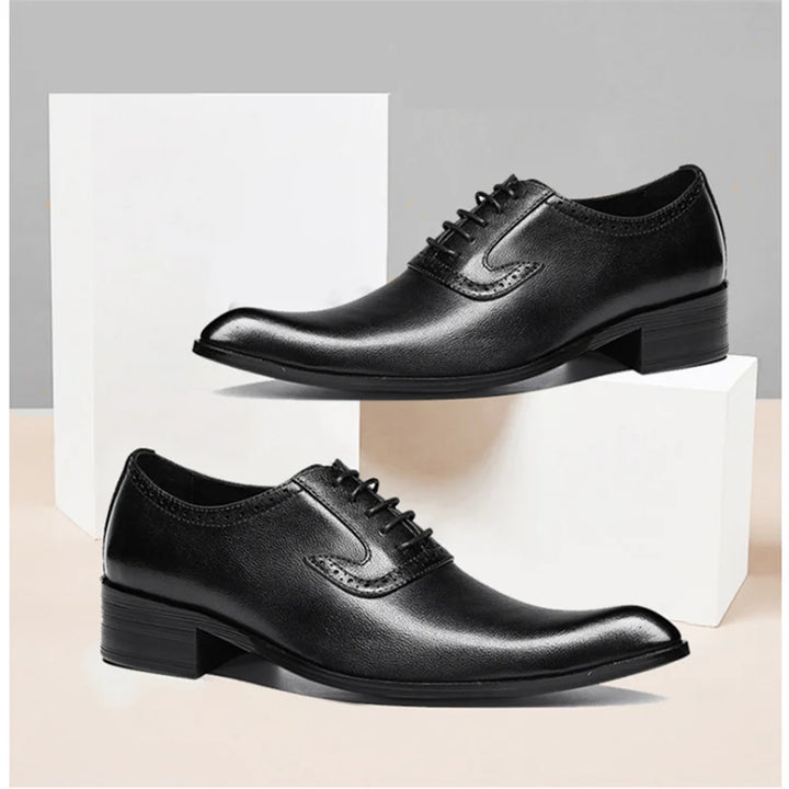 Regal Pointed Toe Leather Dress Shoes