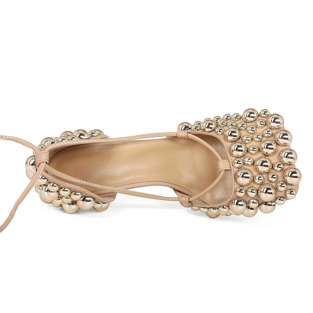 Charming Cross-Strap High Heel Sandals