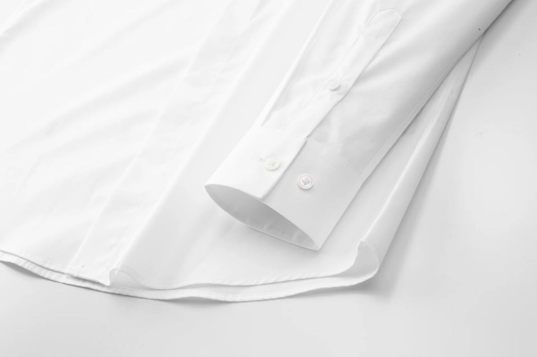 Bee Embroidered Cotton Shirt