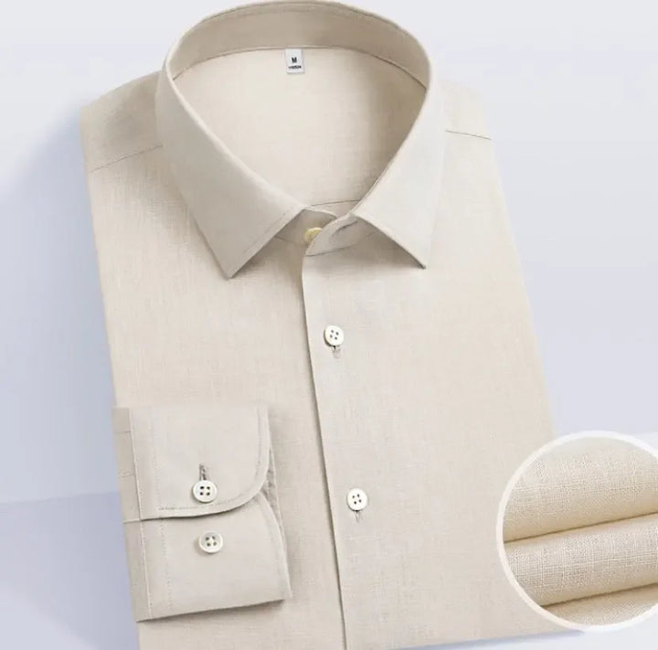Alluring Linen Slim Fit Business Shirts