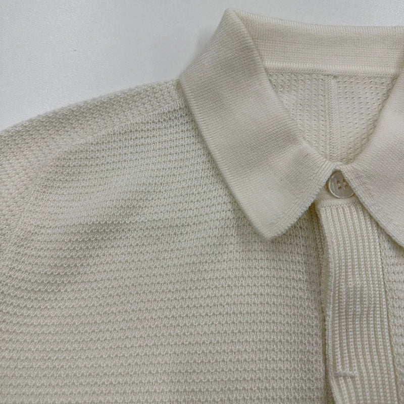 Pretty Knitted Women's Loose Sweatshirt