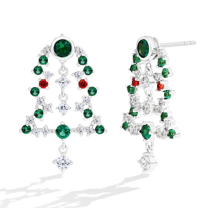 Fine Cubic Zircon Plated Earrings
