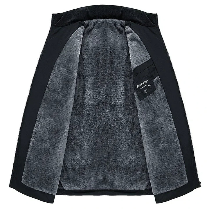 Trendy Plush Padded Parka Jacket