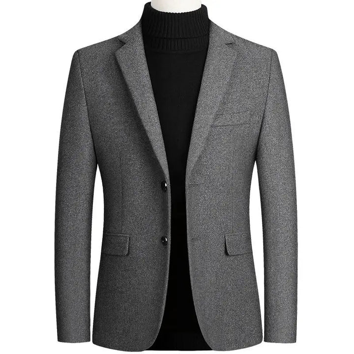 Luxury Oversized Wool Suit Jacket