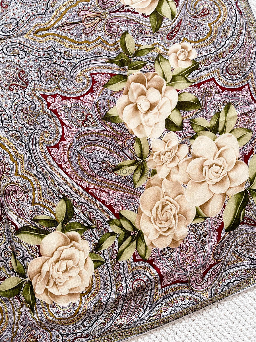 Everyday Warm Wool Cape Shawl