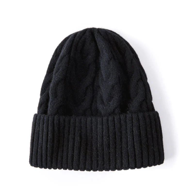 Sweet Wool Knitted Beanie Cap