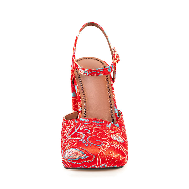 Sweet Temperament Splicing High Heels