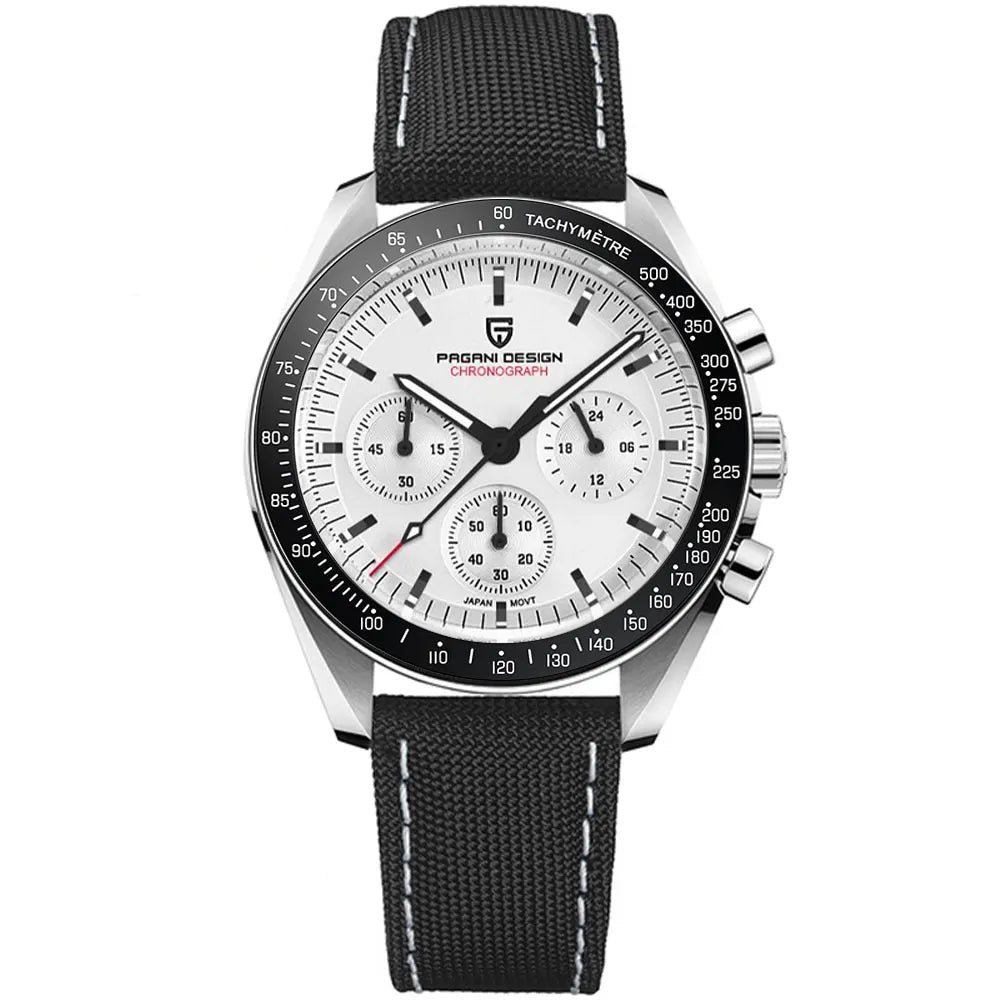 Refined Moon Panda Chronograph Watch