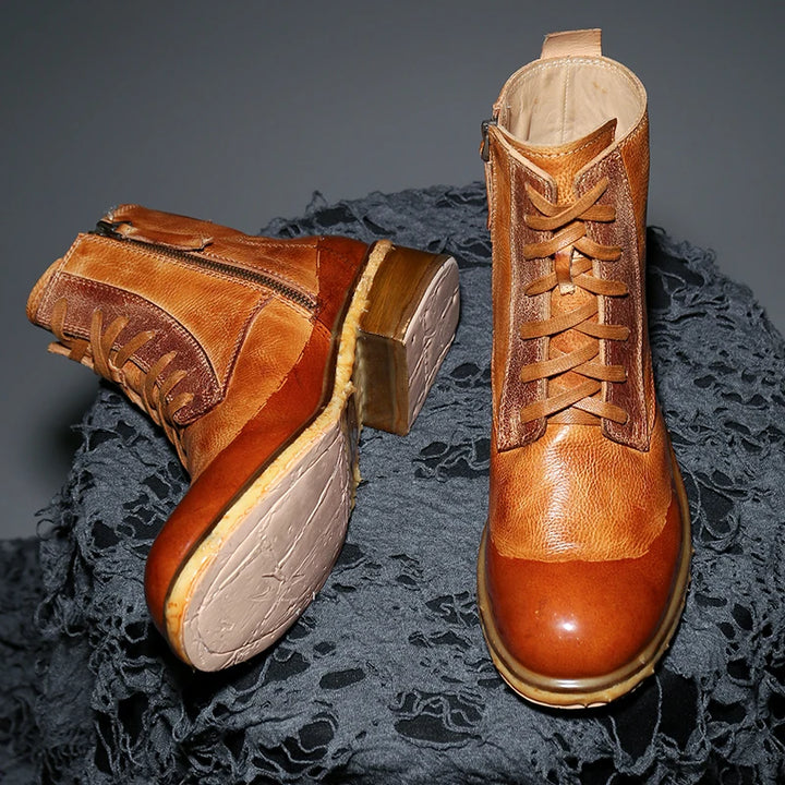 High-Top Handcrafted Goodyear Welted Boots