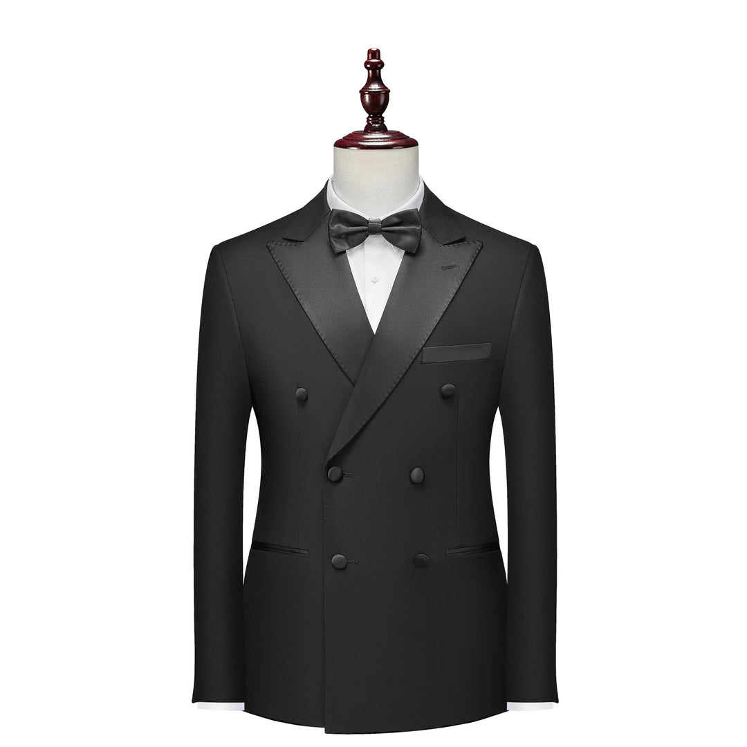 Luxury Tailored Double-breasted Wedding Suit