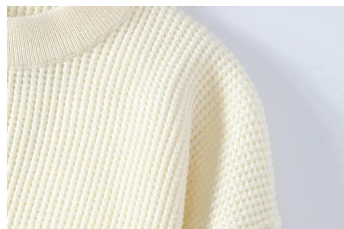 Voguish High-quality Roving Decorated Sweater