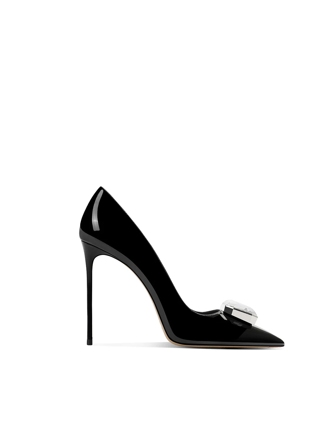 Sweet Slip-On Pointed Stiletto Heels