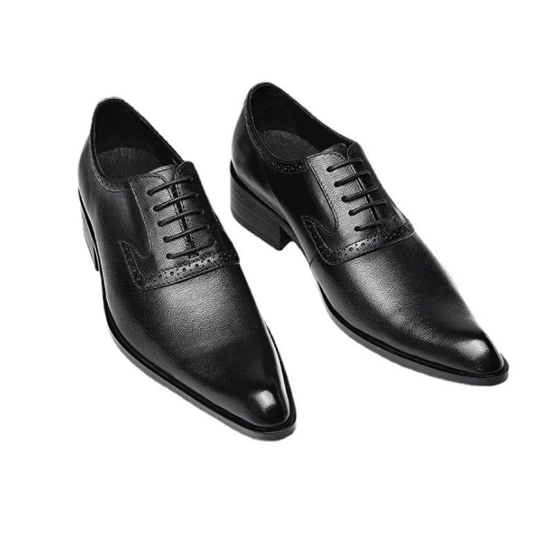 Regal Pointed Toe Leather Dress Shoes