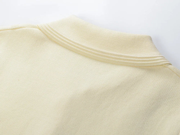 Trendy Short Sleeves Pullover Sweater