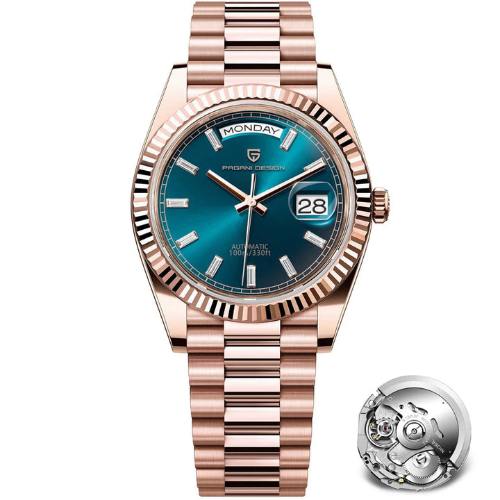 Luxury Automatic Sapphire Glass Watch
