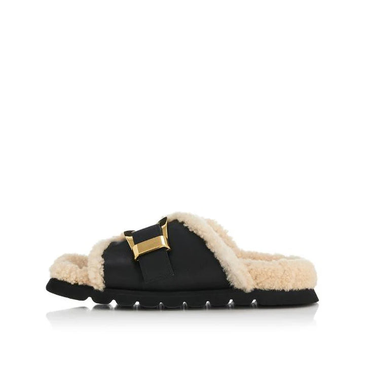Stylish Fluffy Warm Slippers