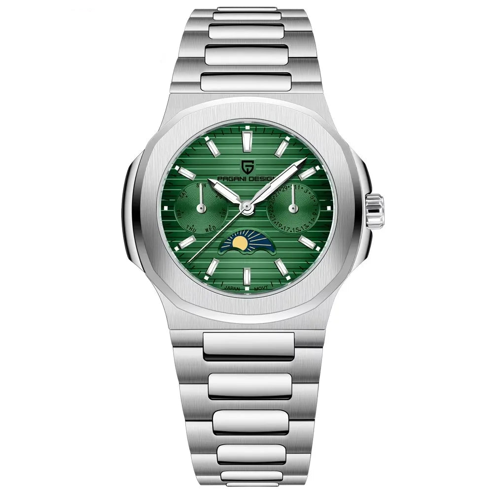 Luxury Sapphire Waterproof Wristwatch