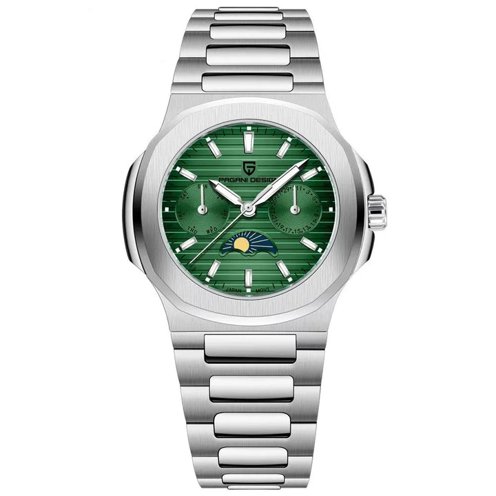Luxury Sapphire Waterproof Wristwatch