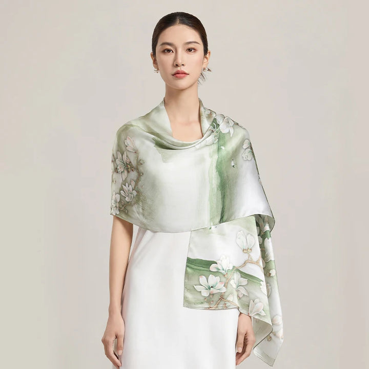Premium Real Silk Neck-scarf