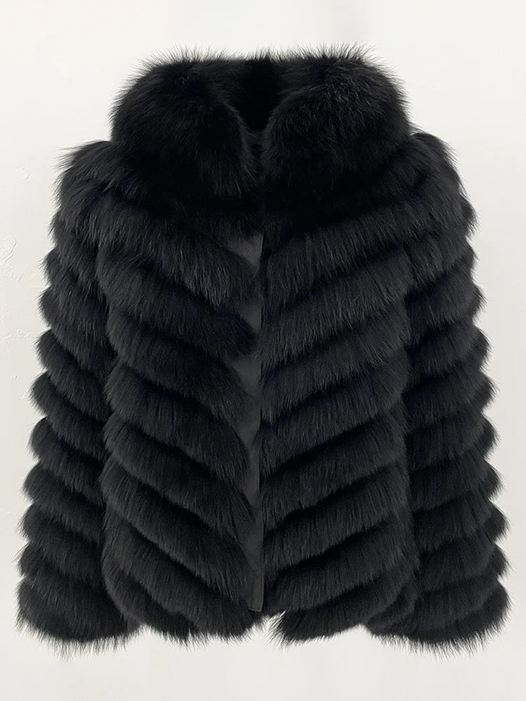 Luxury Real Fur Streetwear Coat