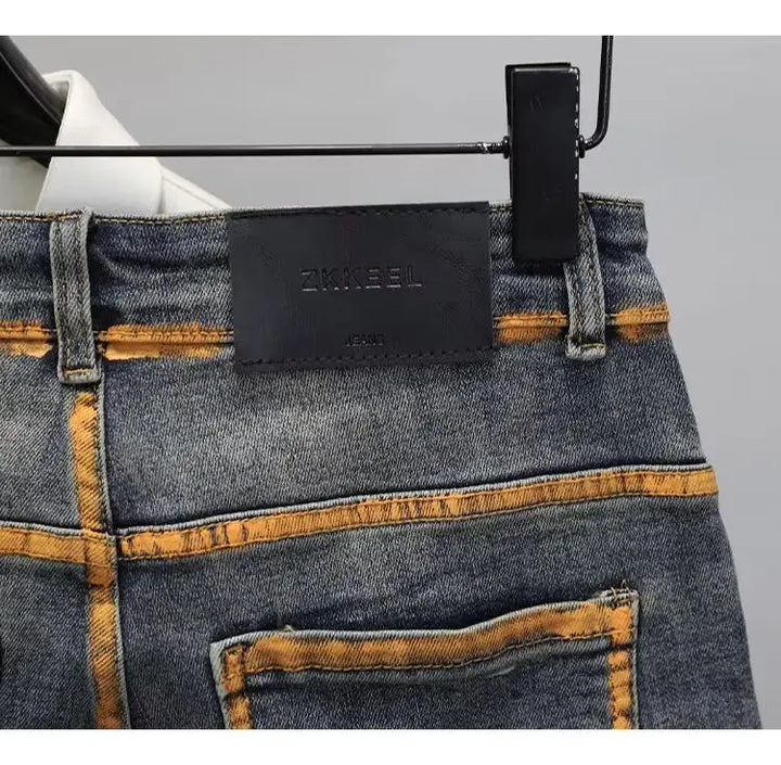 Fashionable Retro Slim Denim Shorts