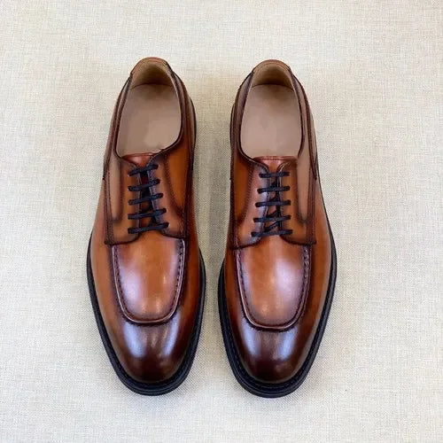 Stylish Lace-Up Leather Shoes