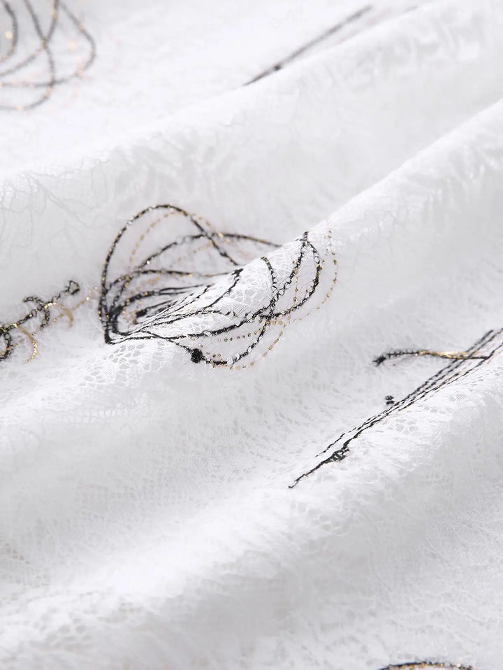 Charming Trim Ruffles Casual Top