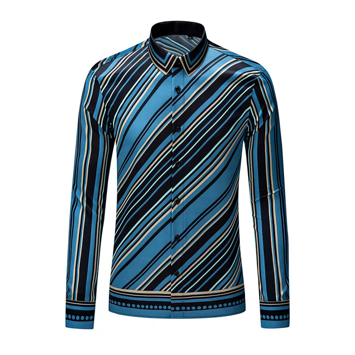 Antique Striped Long Sleeve Shirt