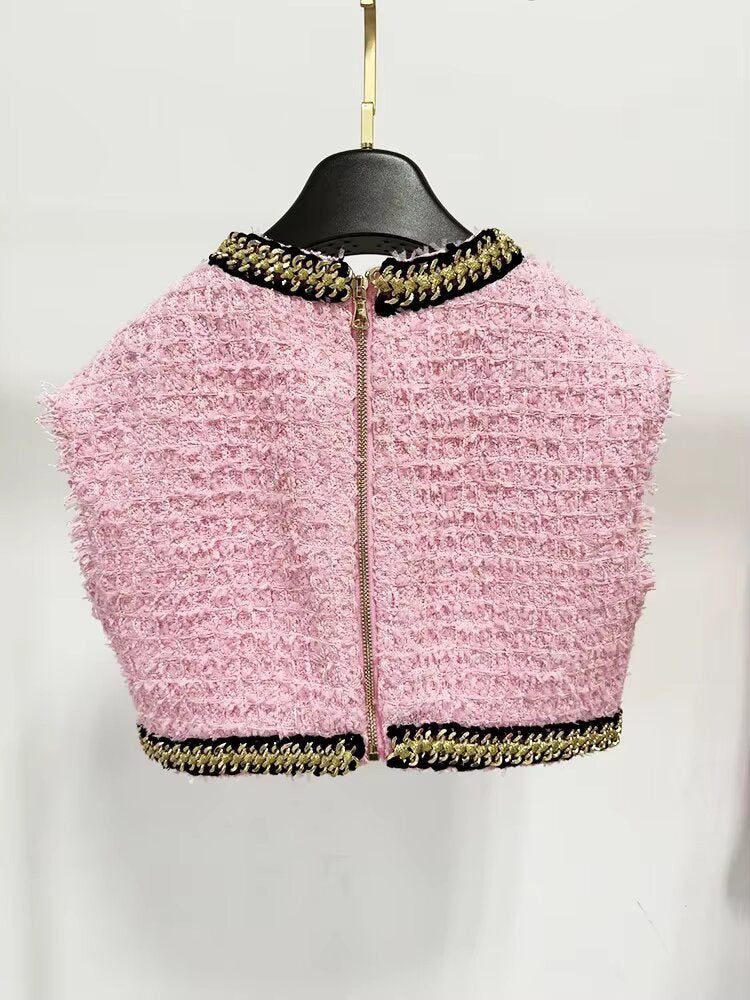 Love Bite Tweed Short Coat