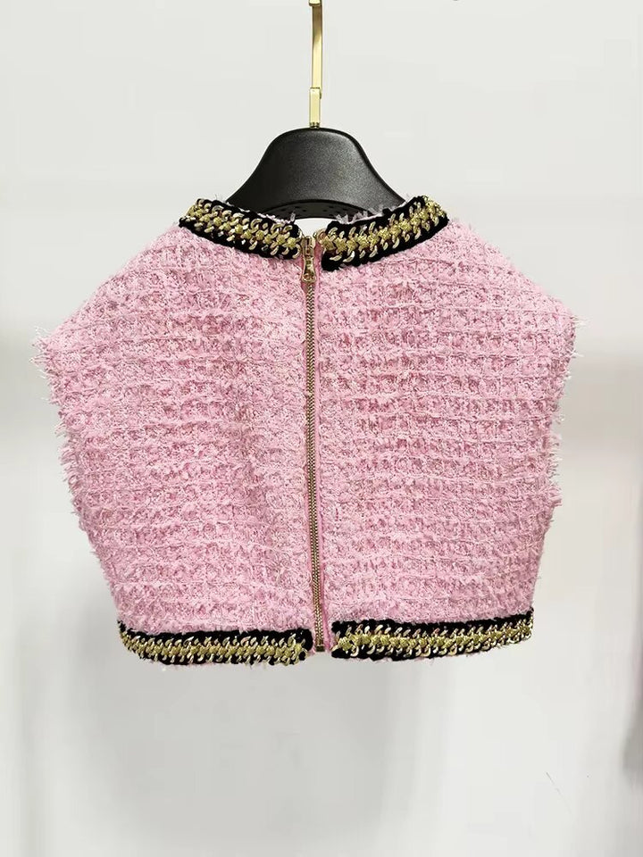 Love Bite Tweed Short Coat